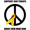 Peace, bring our troops home!